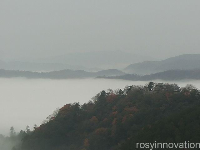 備中松山城雲海　高梁市