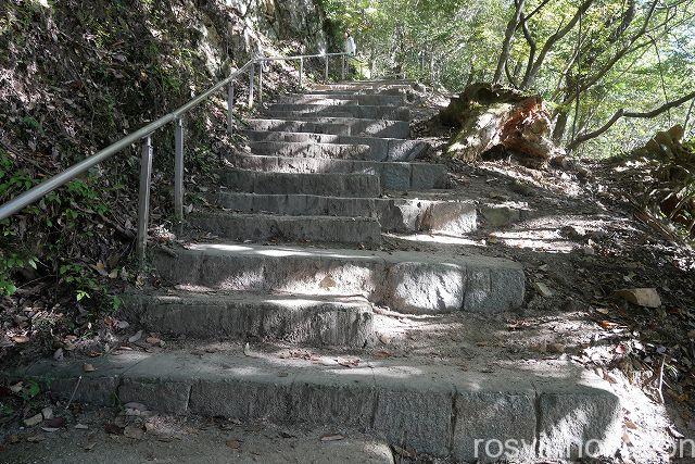 備中松山城９　階段